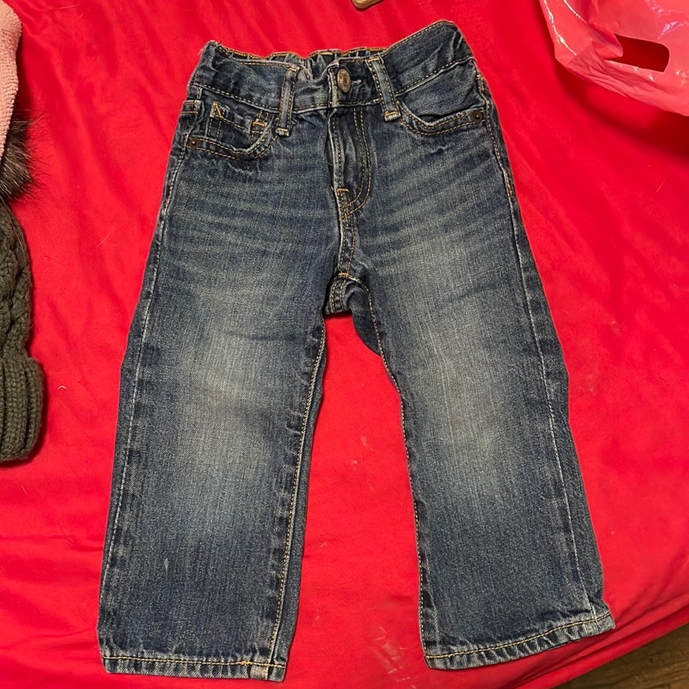 Toddler blue jeans